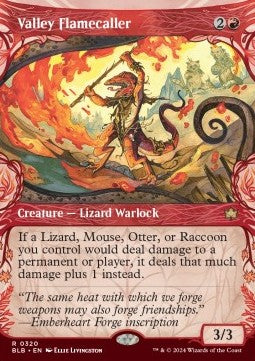Valley Flamecaller XBLB-320 Rare Near Mint Englisch Foil