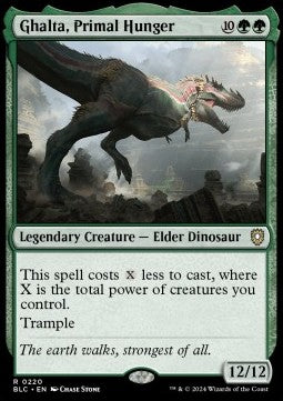 Ghalta, Primal Hunger BLC-220 Rare Near Mint Englisch