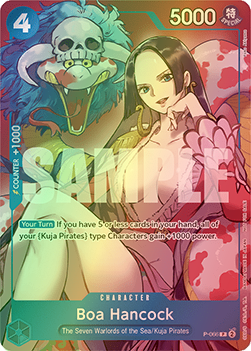 Boa Hancock (P-066) (V.2) P Promo Mint Englisch