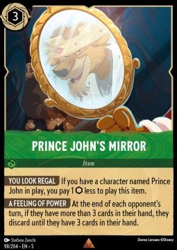 Prinz Johns Spiegel 5SSK-98 Rare Near Mint Deutsch Foil