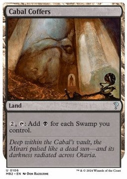 Cabal Coffers MB2-106 Uncommon Near Mint Englisch