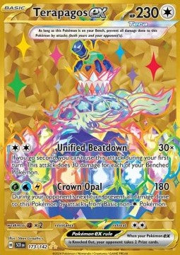 Terapagos ex SCR-173 Secret Rare Near Mint Deutsch