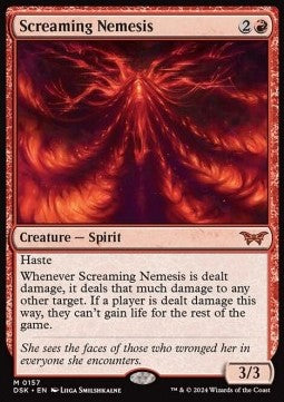 Screaming Nemesis DSK-157 Mythic Near Mint Englisch