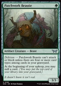 Patchwork Beastie DSK-195 Uncommon Near Mint Englisch