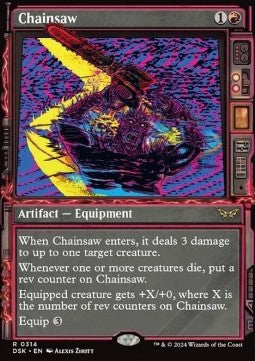 Chainsaw XDSK-314 Rare Near Mint Englisch