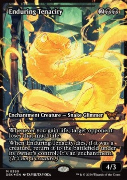 Enduring Tenacity XDSK-390 Mythic Near Mint Englisch Foil