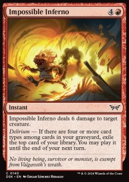 Impossible Inferno DSK-140 Common Near Mint Englisch
