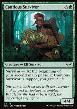 Cautious Survivor DSK-172 Common Near Mint Englisch