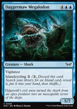 Daggermaw Megalodon DSK-48 Common Near Mint Englisch Foil
