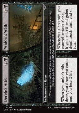 Derelict Attic // Widow's Walk DSK-93 Common Near Mint Englisch