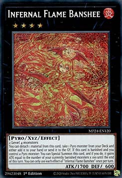Infernale Flammenbanshee MP24-120 Secret Rare Near Mint Deutsch 1. Auflage