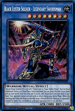 Schwarz Glänzender Soldat - Legendärer Schwertkämpfer MP24-DE129 Secret Rare Excellent Deutsch 1. Auflage