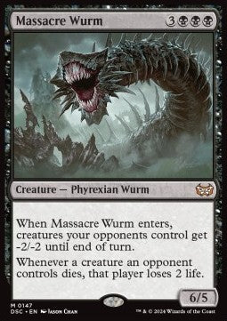 Massacre Wurm DSC-147 Mythic Excellent Englisch