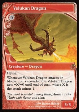 Velukan Dragon MB2-145 Rare Excellent Englisch