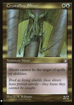 Crystalline Sliver MB2R- Uncommon Excellent Englisch