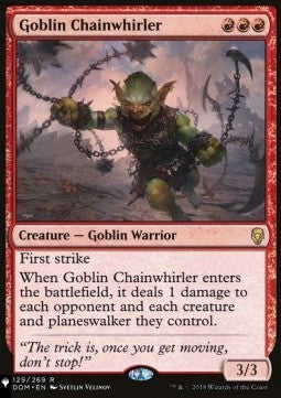 Goblin Chainwhirler MB2R- Rare Near Mint Englisch