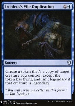 Irenicus's Vile Duplication MB2R- Uncommon Near Mint Englisch