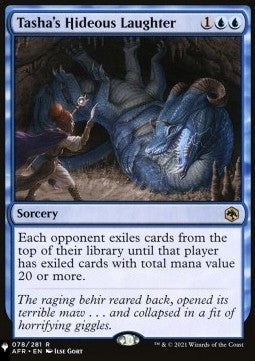 Tasha's Hideous Laughter MB2R- Rare Excellent Englisch