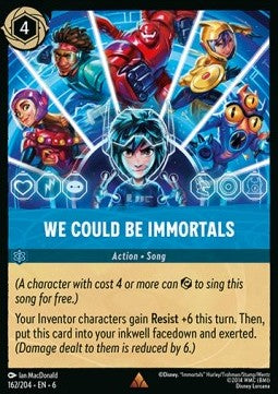 We Could Be Immortals 6AZS-162 Rare Near Mint Deutsch