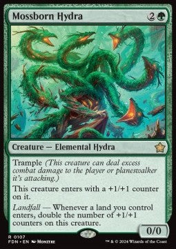 Moosgeborene Hydra FDN-107 Rare Good Deutsch Foil