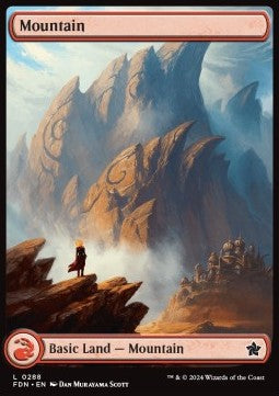 Mountain XFDN-288 Land Near Mint Englisch Foil