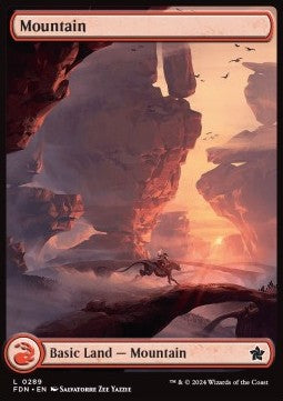 Mountain XFDN-289 Land Near Mint Englisch Foil