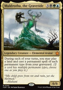 Muldrotha, the Gravetide FDN-243 Mythic Near Mint Englisch
