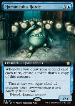 Homunculus Horde XFDN-454 Rare Near Mint Englisch Foil