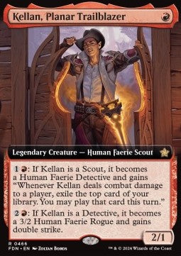 Kellan, Planar Trailblazer XFDN-466 Rare Near Mint Englisch