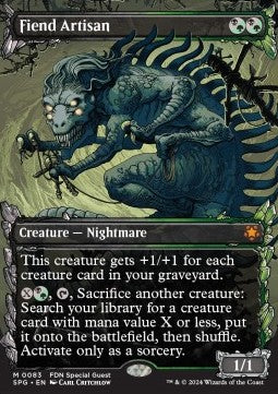 Fiend Artisan SPG-83 Mythic Near Mint Englisch