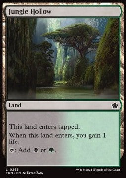 Jungle Hollow FDN-263 Common Near Mint Englisch Foil