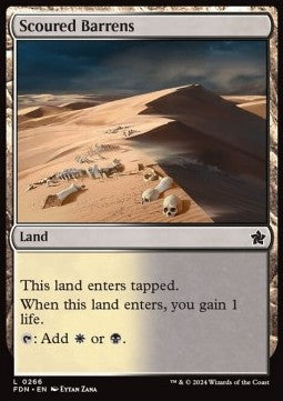 Scoured Barrens FDN-266 Common Near Mint Englisch Foil