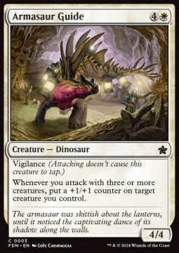 Wegbereitender Armasaurus FDN-3 Common Near Mint Deutsch Foil