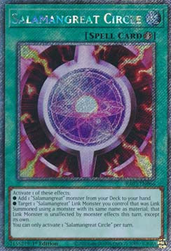 Grosalamander-Kreis (V.4) RA03-066 Platinum Secret Rare Near Mint Deutsch 1. Auflage