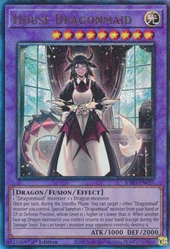 Haus-Drachenmädchen (V.8) RA03-037 Ultimate Rare Near Mint Deutsch 1. Auflage