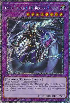 Dunkler Magier, der Drachenritter (V.1) RA03-268 Platinum Secret Rare Near Mint Deutsch 1. Auflage