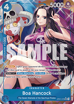 Boa Hancock (OP01-078) (V.2) PRB01 Alternate Art Near Mint Englisch