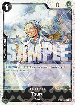 Tsuru (OP02-106) (V.2) PRB01 Uncommon Near Mint Englisch