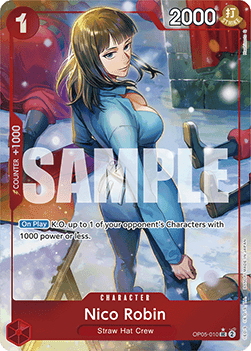 Nico Robin (OP05-010) (V.3) PRB01 Uncommon Near Mint Englisch