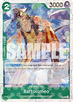 Bartolomeo (P-029) (V.2) PRB01 Promo Near Mint Englisch