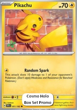 Pikachu TEF-051 Promo Near Mint Deutsch