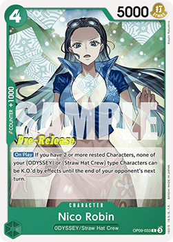 Nico Robin (OP09-033) OP09P Common Near Mint Englisch