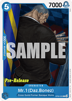 Mr.1(Daz.Bonez) (OP09-055) OP09P Common Near Mint Englisch