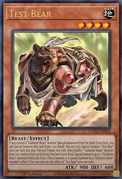 Versuchsbär (V.1) SUDA-018 Ultra Rare Near Mint Deutsch 1. Auflage