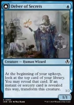Delver of Secrets / Insectile Aberration INR-60 Common Near Mint Englisch Foil
