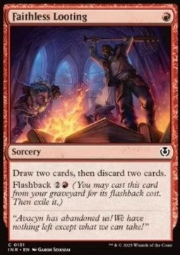 Faithless Looting INR-151 Common Near Mint Englisch Foil