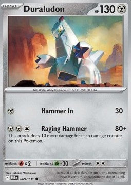 Duraludon PRE-069 Common Excellent Deutsch Reverse Holo
