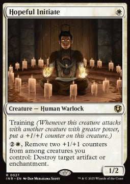 Hopeful Initiate INR-27 Rare Near Mint Englisch Foil