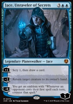 Jace, Unraveler of Secrets INR-70 Mythic Boosterfrisch Englisch