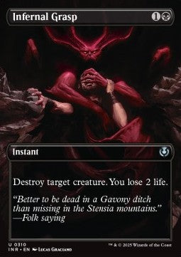 Infernal Grasp XINR-310 Uncommon Near Mint Englisch